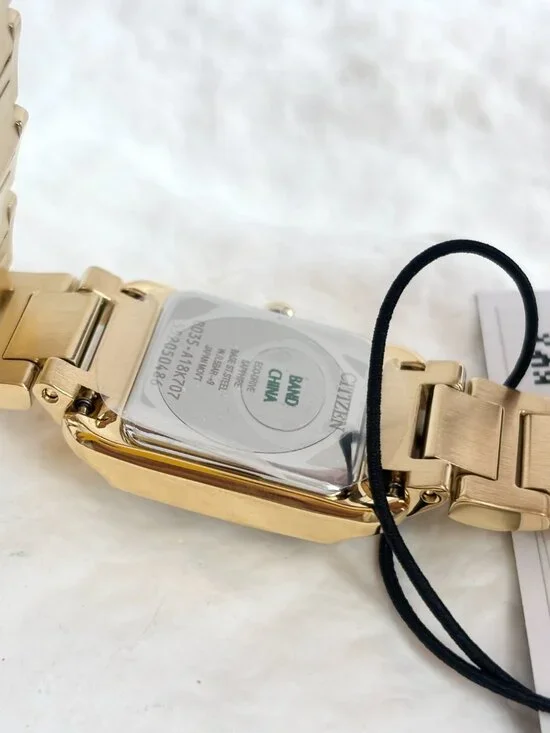 NEW Bianca White Mother of Pearl Gold-Tone ew5602-57d Citizen Ladies Wrist Watch - Picture 11 of 16